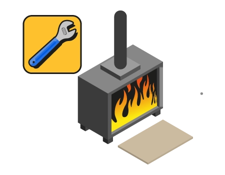 Wood stove / insert
